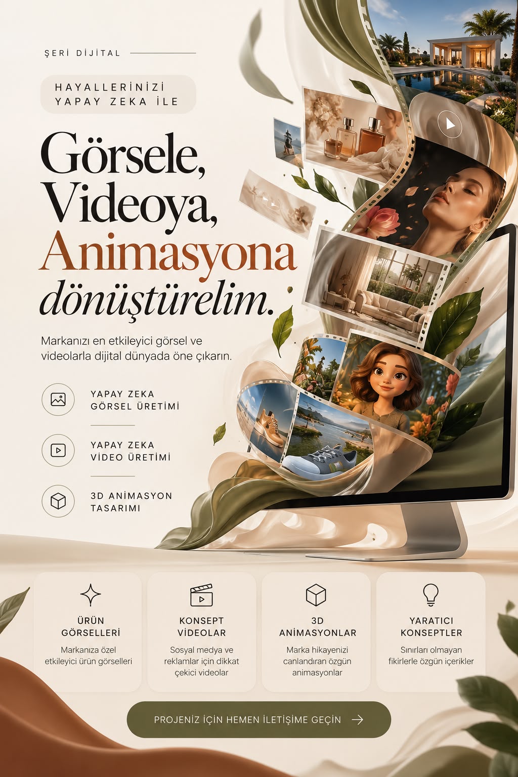 Yapay Zeka Destekli İçerik Üretimi